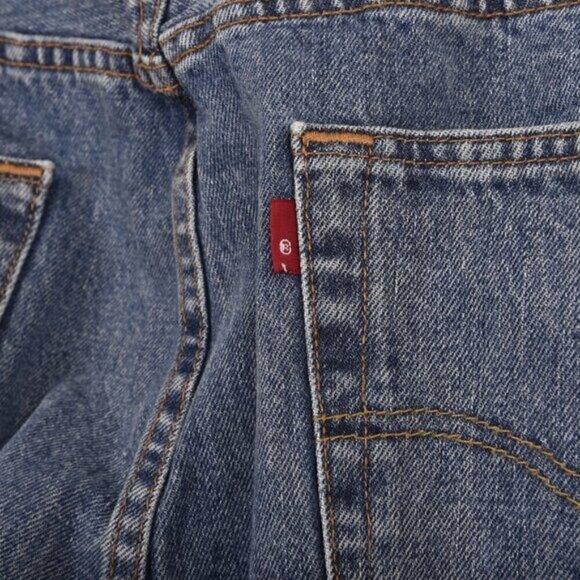 Levi's 501 Medium Stonewash Jeans Blue Size 38x30 - Picture 5 of 11
